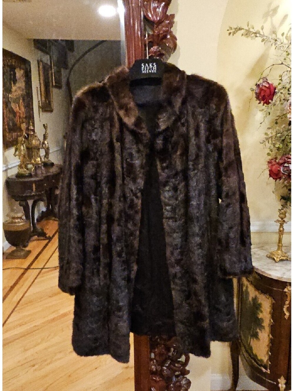 Mink  Coat  Size M